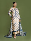 EMBROIDERED-3PC SLUB KHADDAR-VM353