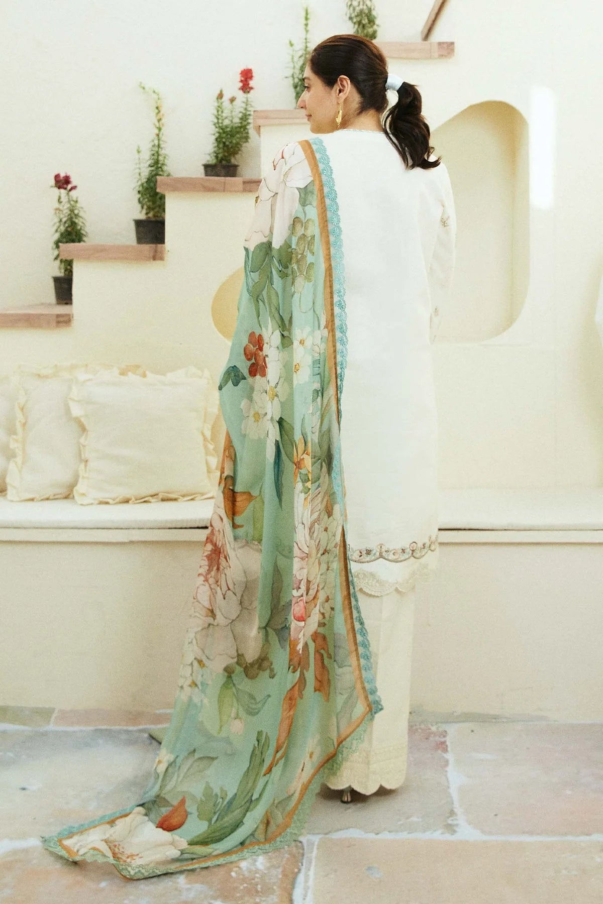 ZARA SHAHJAHAN-3PC LAWN-VM237