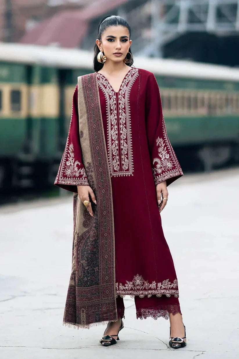 3PC-LAWN EMBROIDERED SUIT-IZEL-VM3161