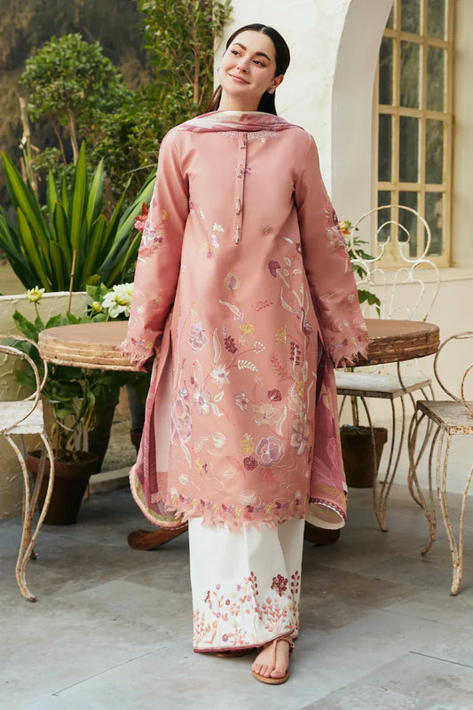 ZARA SHAHJAHAN-3PC LAWN-VM224