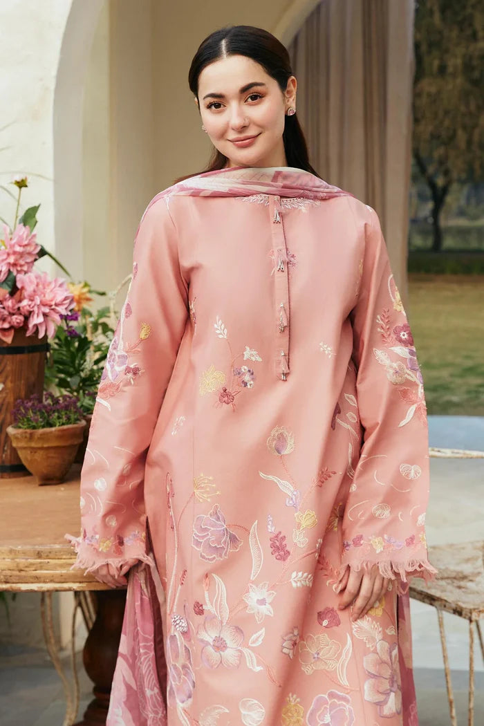 ZARA SHAHJAHAN-3PC LAWN-VM224