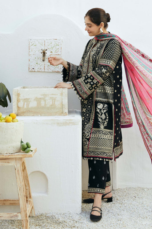 ZARA SHAHJAHAN-3PC LAWN-VM252