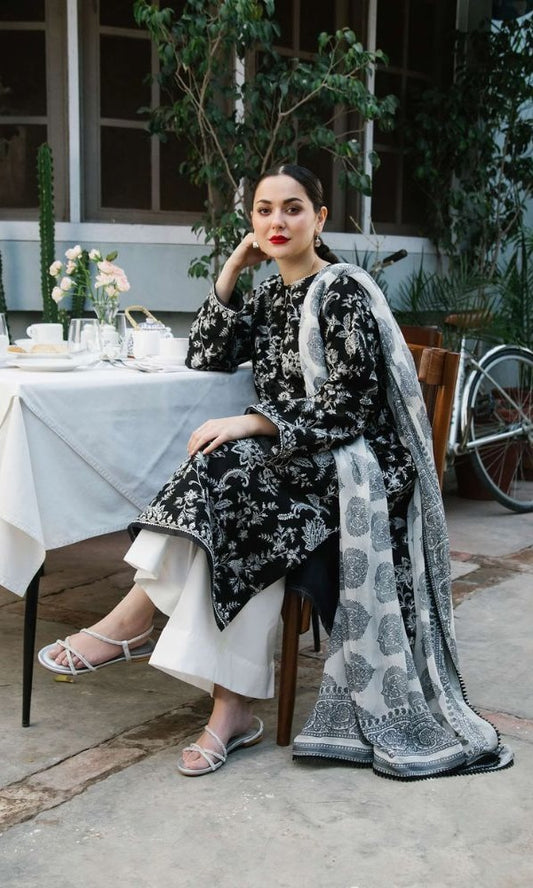 ZARA SHAHJAHAN×COCO-3PC LAWN - VM196