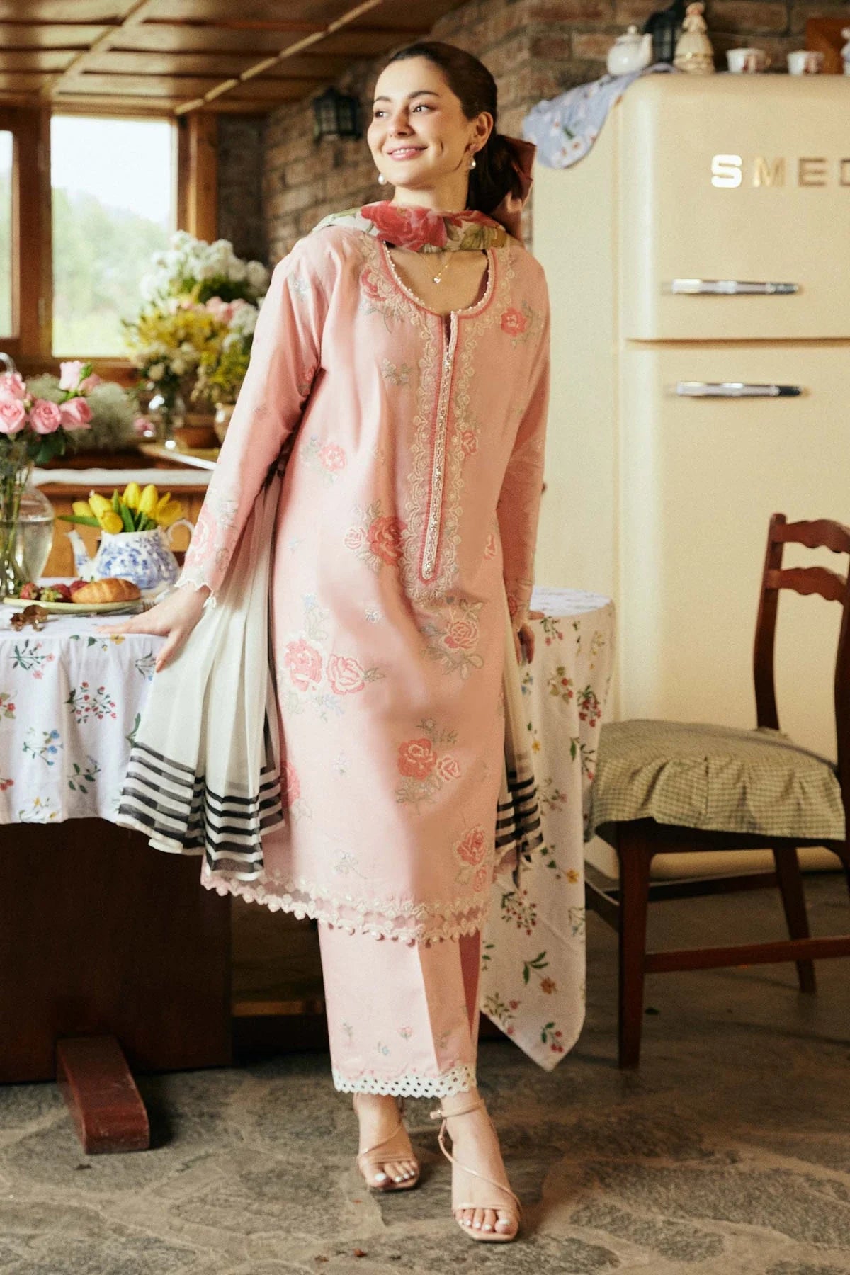 ZARA SHAHJAHAN-3PC LAWN-VM246