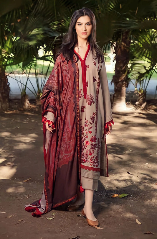 ZAINAB CHOTTANI-3PC LAWN - VM210